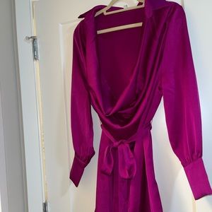Fashion Nova Magenta Dress